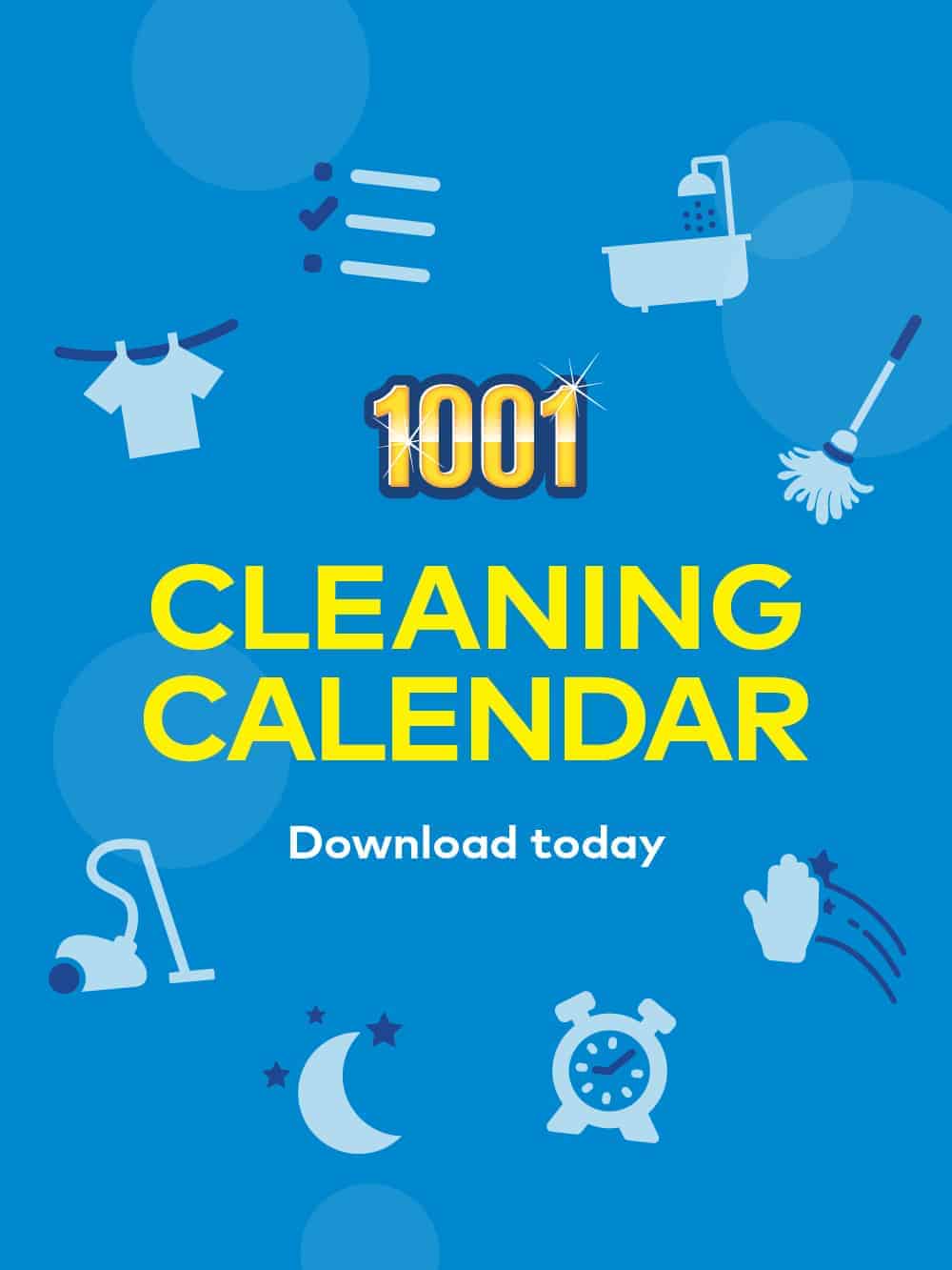 Cleaning calendar Cleaning calendar
