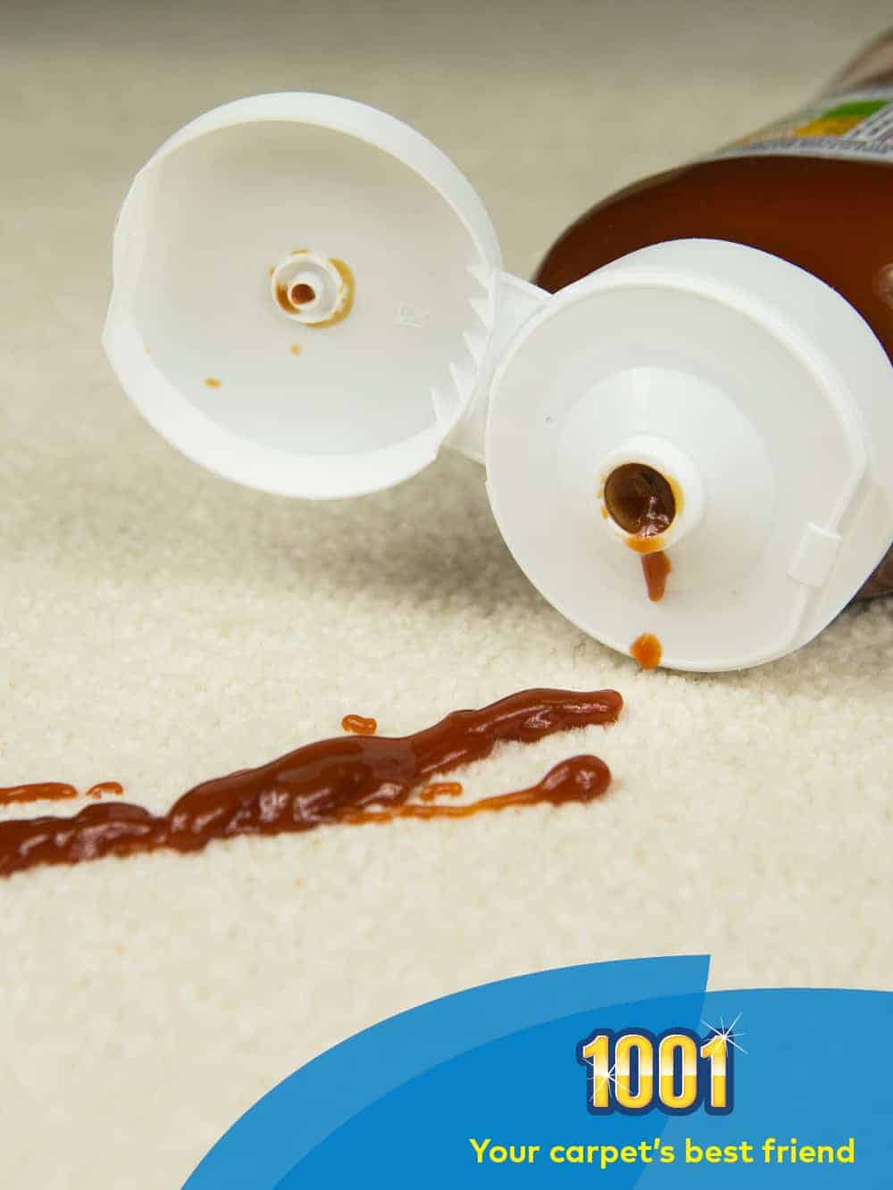 How to remove a tomato juice stain from carpet & deal with tomato sauce