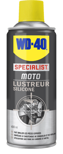wd40 moto lustreur silicone