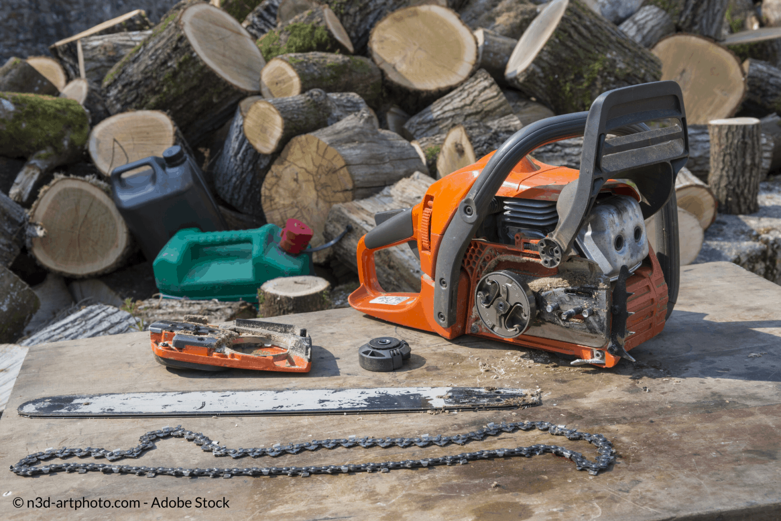 How to clean a chainsaw Caring for and maintaining your chainsaw WD