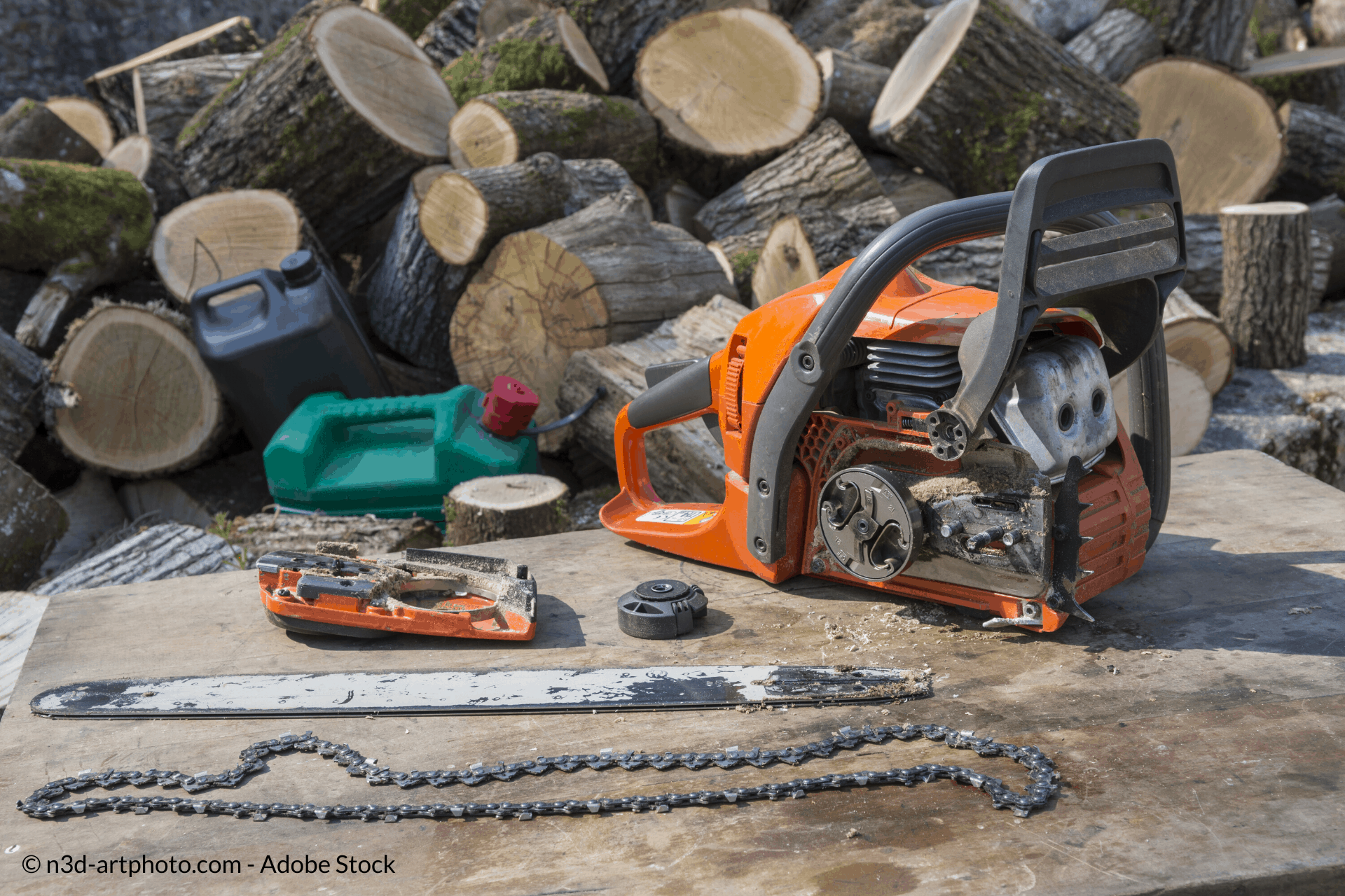 How to clean a chainsaw Caring for and maintaining your chainsaw WD40 Africa
