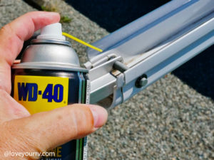 How to Correctly Lubricate Awnings