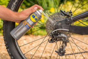 How to degrease bike gears