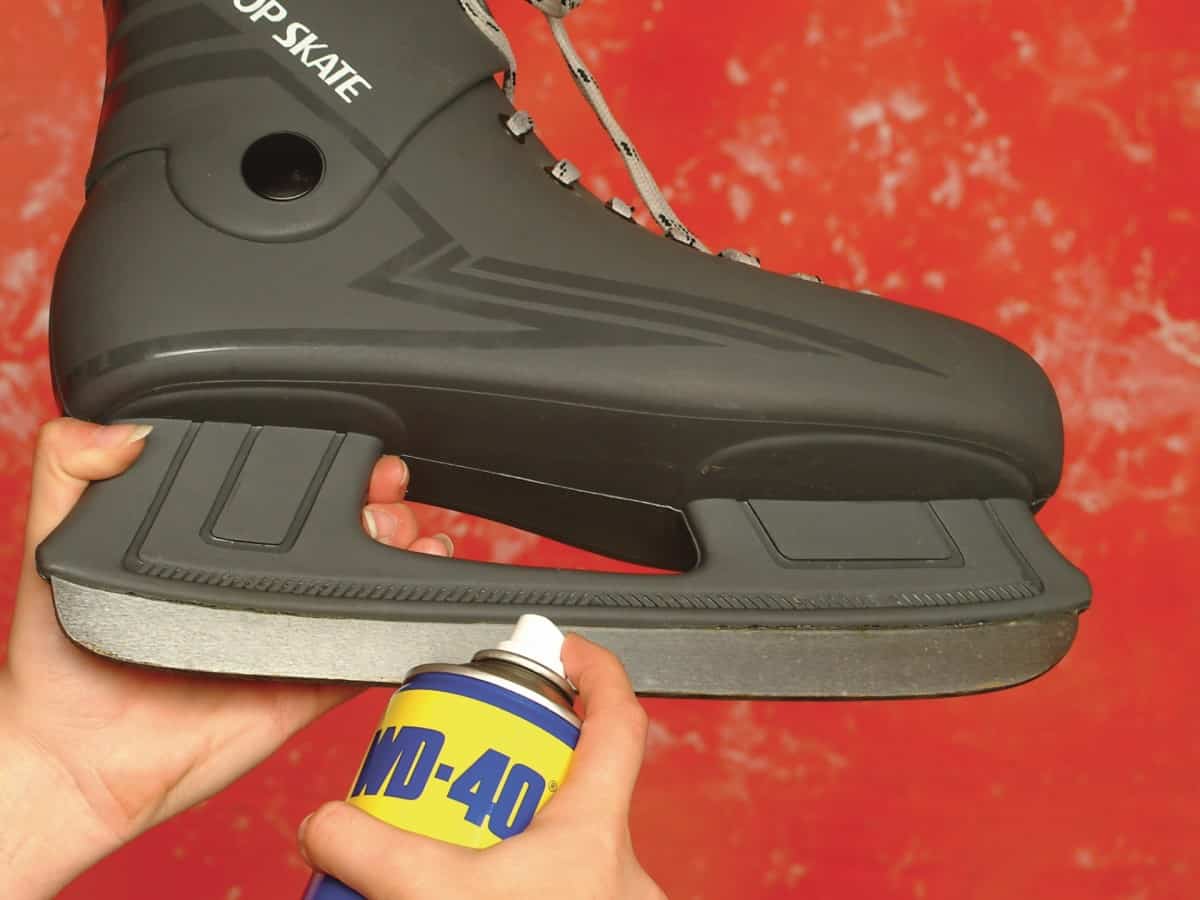 Schlittschuhe pflegen So geht es mit dem WD40 Guide