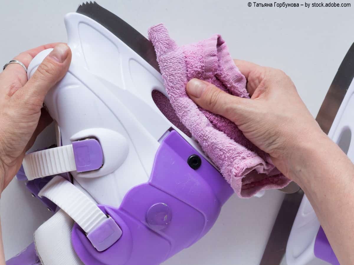 Schlittschuhe pflegen So geht es mit dem WD40 Guide