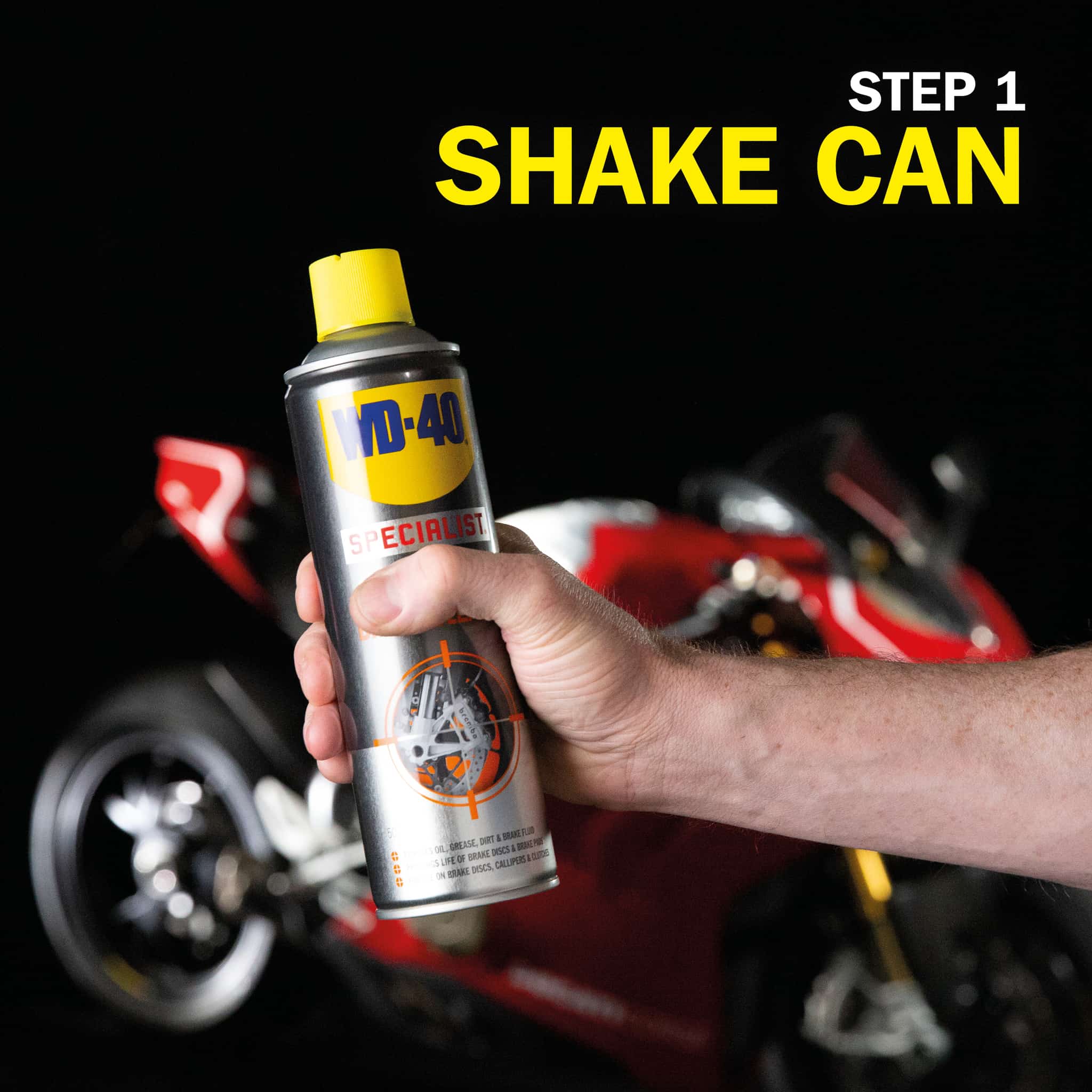 How Do You Clean Motorbike Brakes? Motorcycle Maintenance WD40®