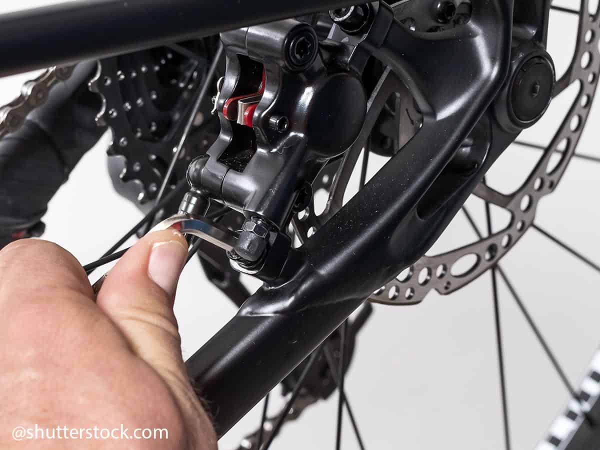 installing bike brake pads