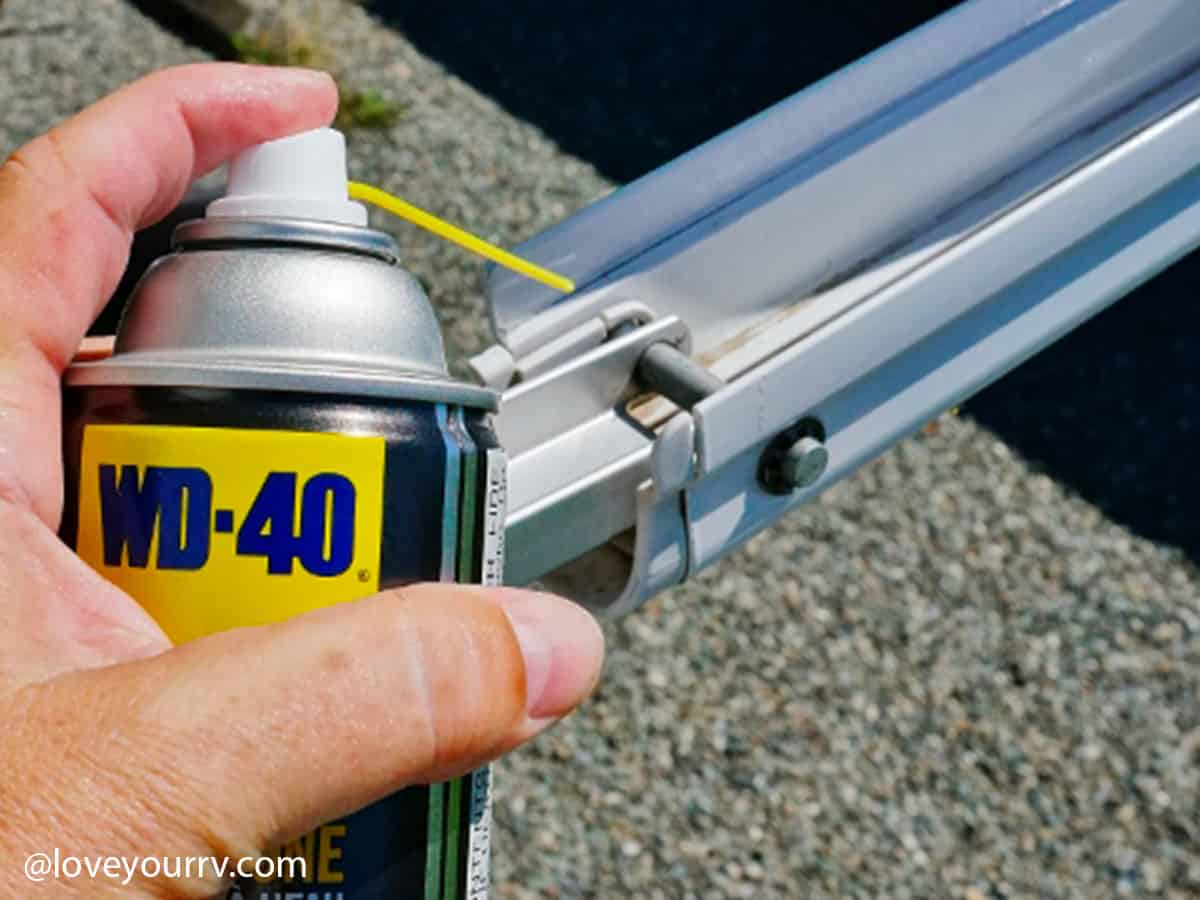 Awning Lubrication A Guide To Lubricating Your Awning WD40®
