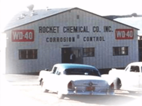 WD-40 Rocket company during the 1960's