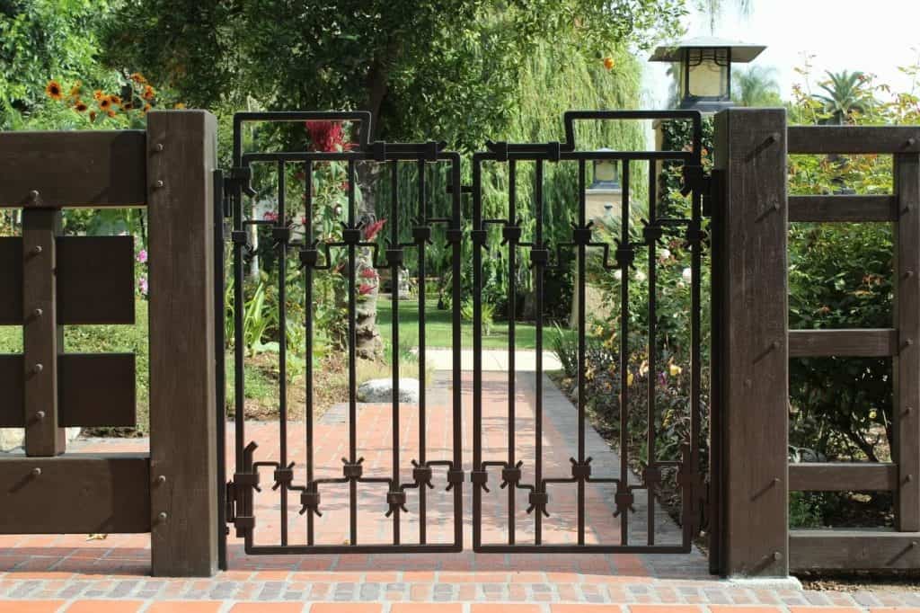 Metal Garden Gates, Cost Of Metal Garden Gates
