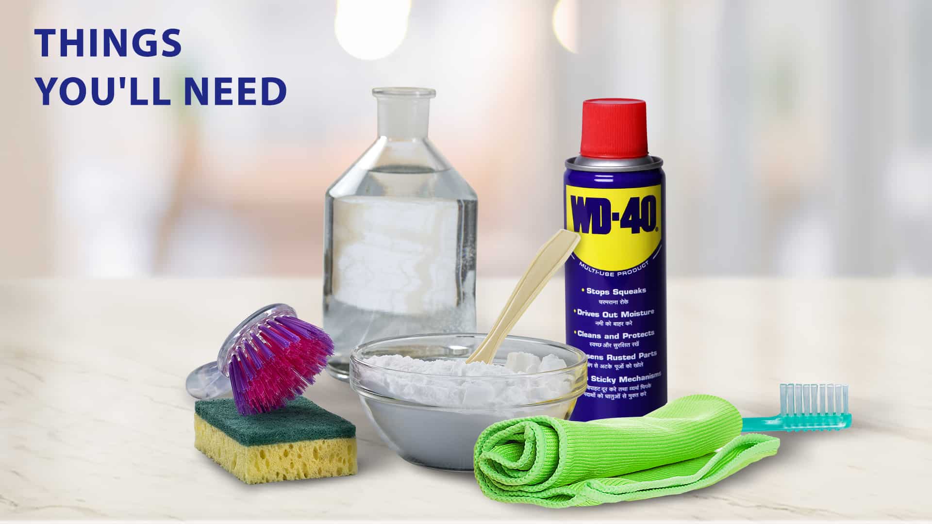 How to clean an oven inside out WD40 India