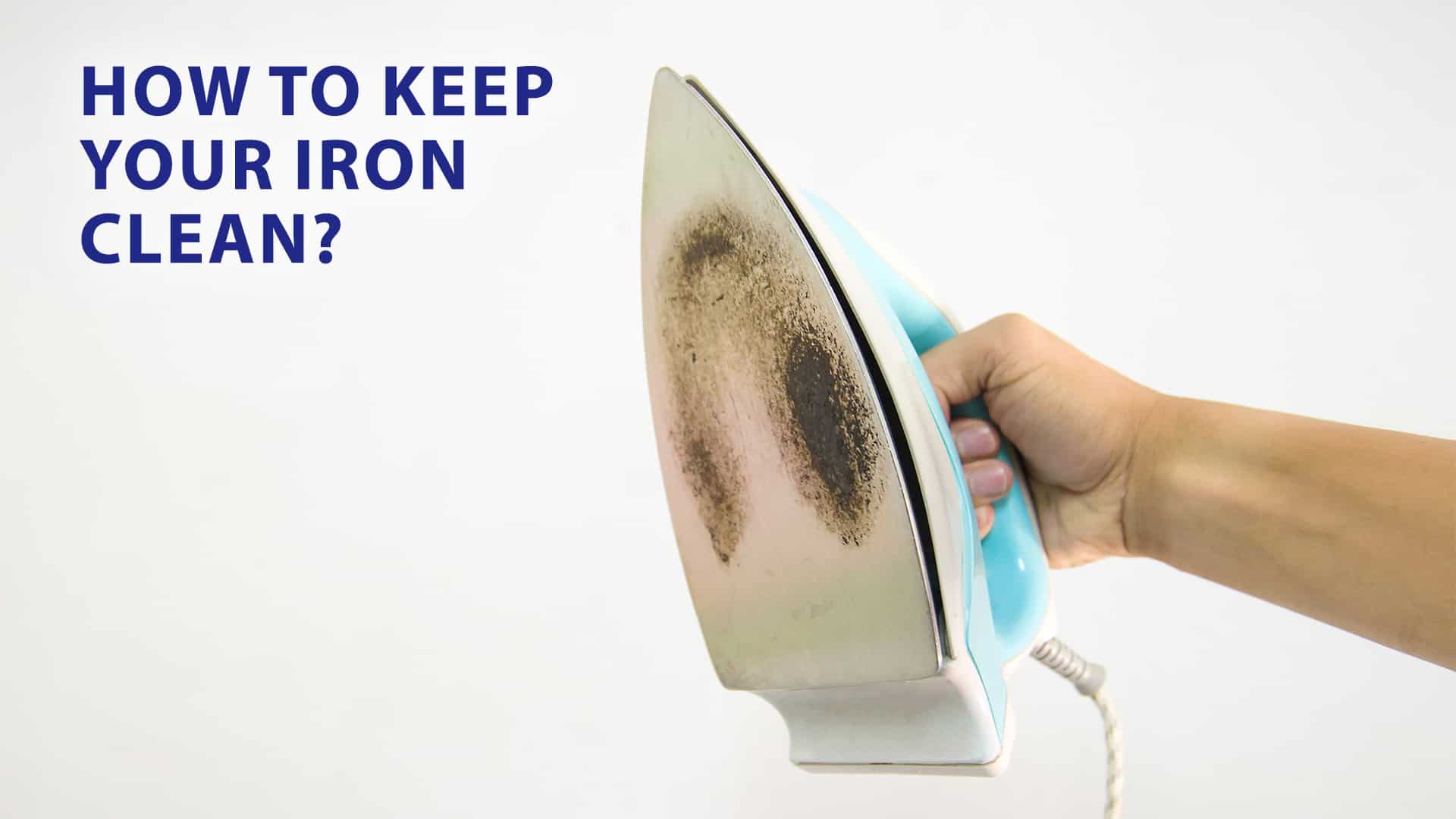 How to remove black stains from an iron - WD-22 India