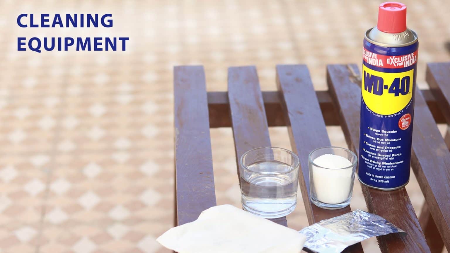 How to remove rust from your washing machine? WD40 India