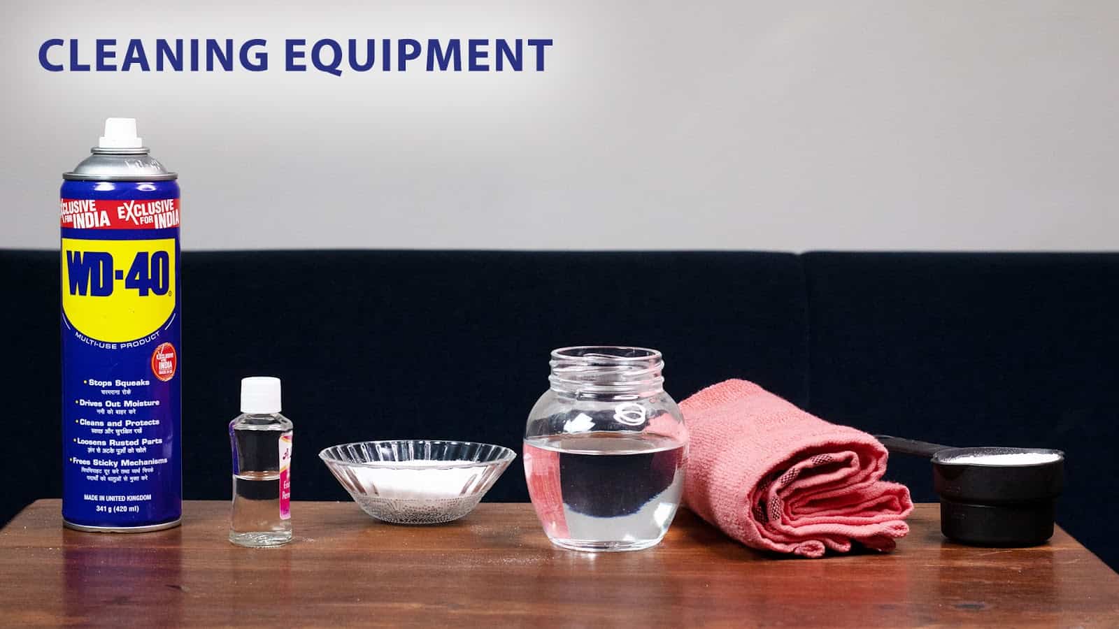 How to stop wiper blades from squeaking? WD40 India