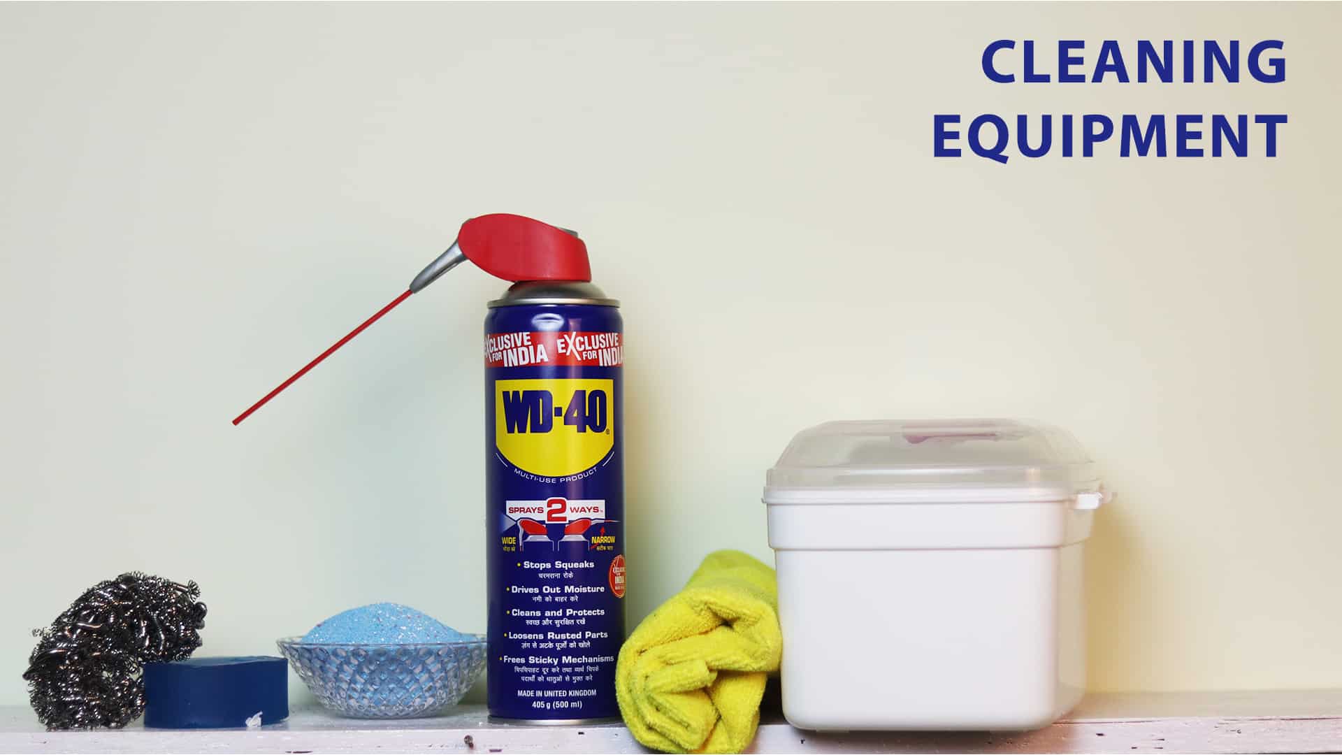 How To Clean Your Rusted Tools With WD40? WD40 India