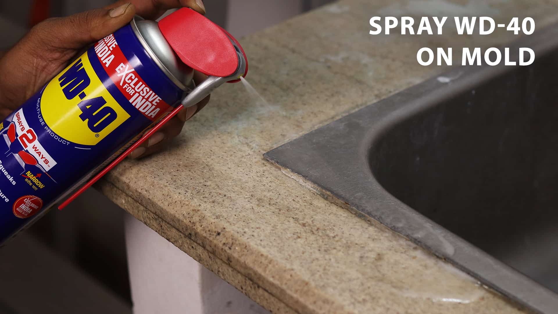 How To Remove Limescale, Mold and Other Stains? WD40 India