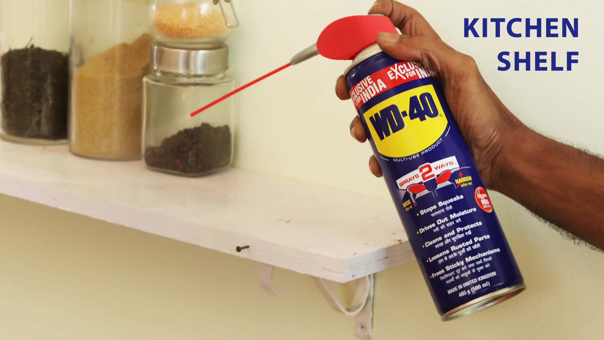 How To Clean Your Shelves With WD40? WD40 India