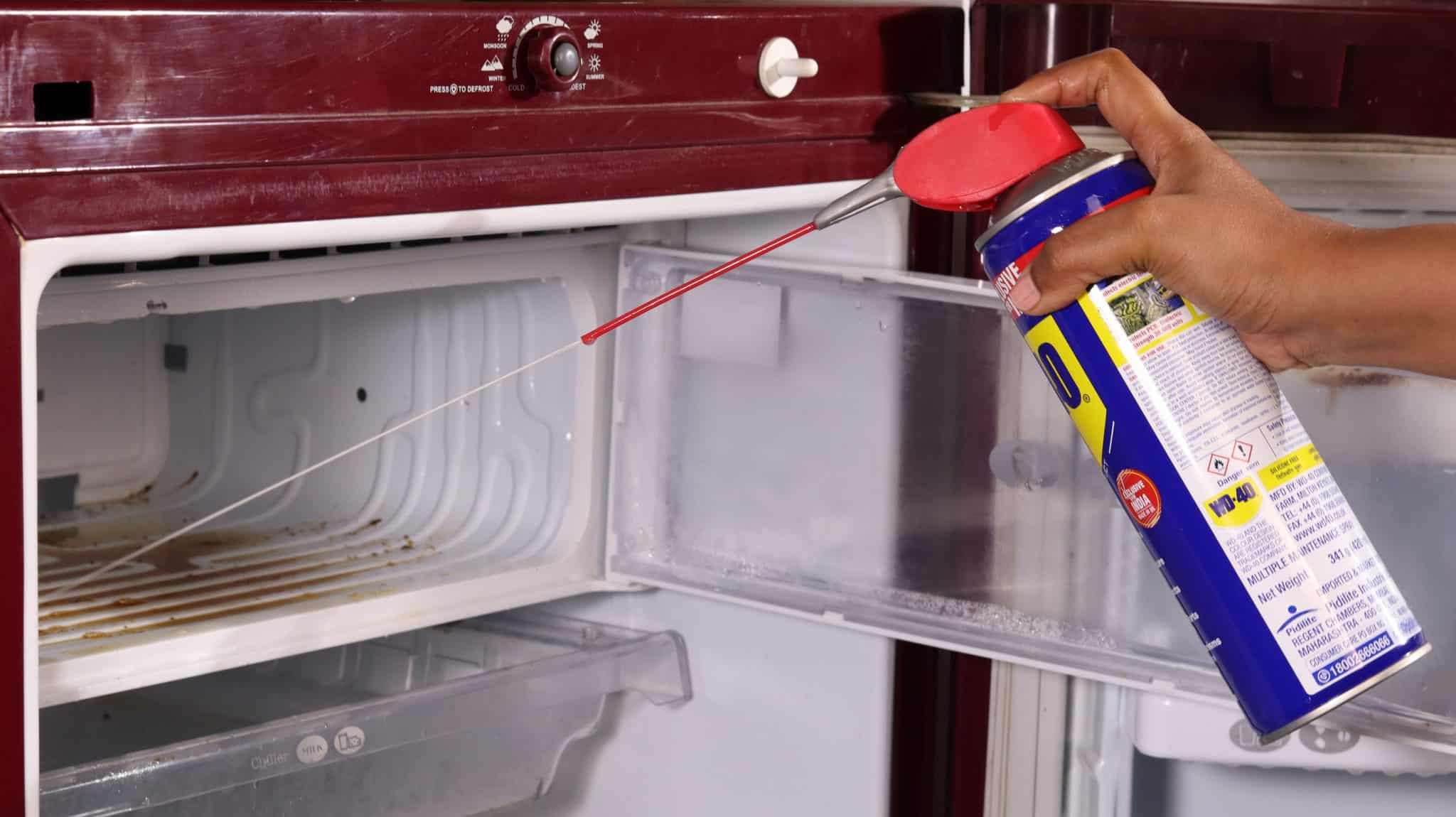 How to Clean Your Refrigerator And Freezer With WD40? WD40 India