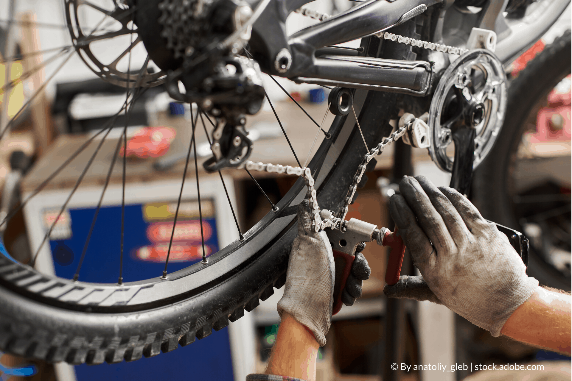 Kako napraviti popravak lanca bicikla?