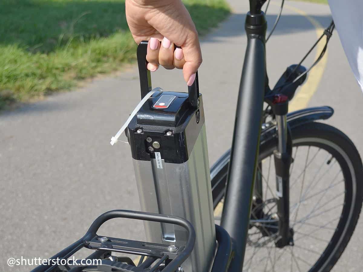 la batteria al litio della bicicletta non si ricarica