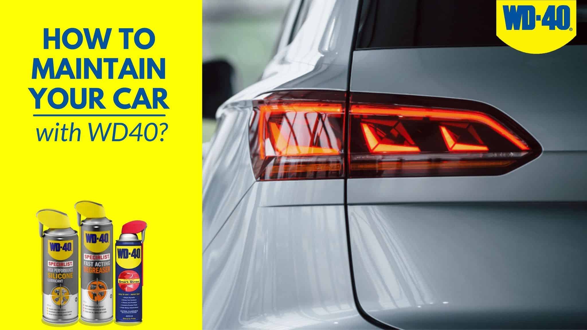 HOW TO CLEAN YOUR CAR'S TIRES? WD40 Pakistan